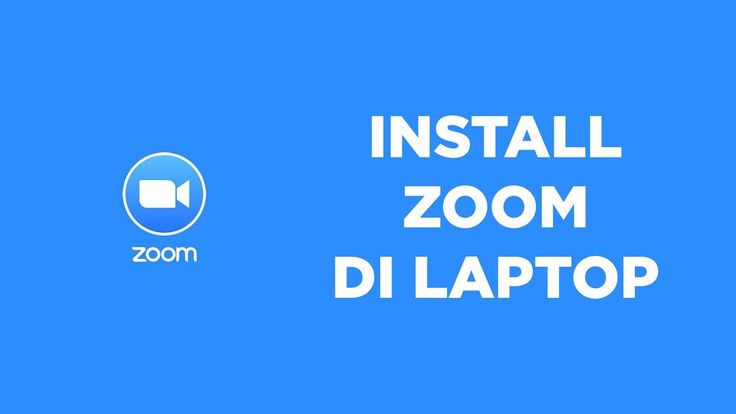 cara install zoom di laptop